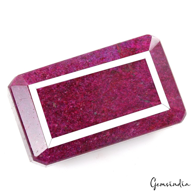 1700 Cts Natural African Red Ruby Octagon Cut Huge Size Loose Earth Mined Gem