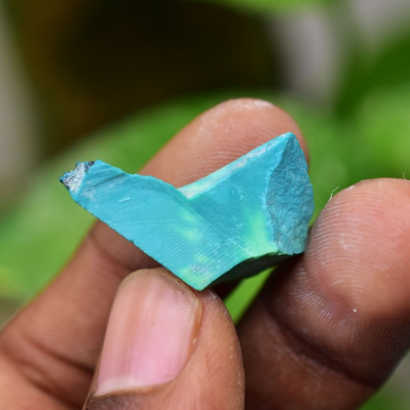 Exclusive Uncut NATURAL Blue Opal 17 Ct CERTIFIED Rough Loose Gemstone gallery