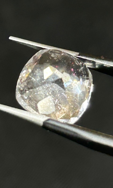 PFS-1 Pink Fire Quartz 3.95ct 10x9x6mm Brazil one mine worldwide gallery