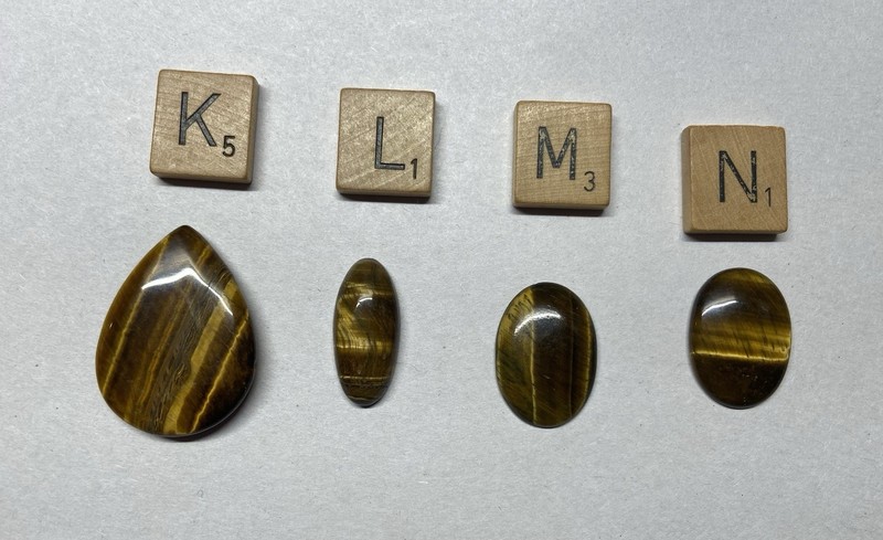 Tiger’s Eye Cabochon Natural Loose Gemstone-you choose-assorted sizes