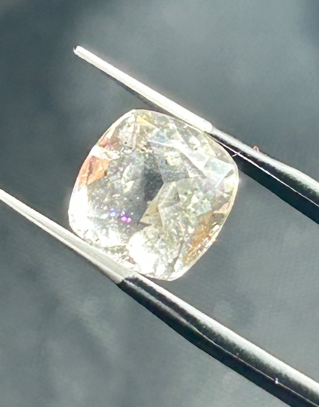 PFS-1 Pink Fire Quartz 3.95ct 10x9x6mm Brazil one mine worldwide gallery