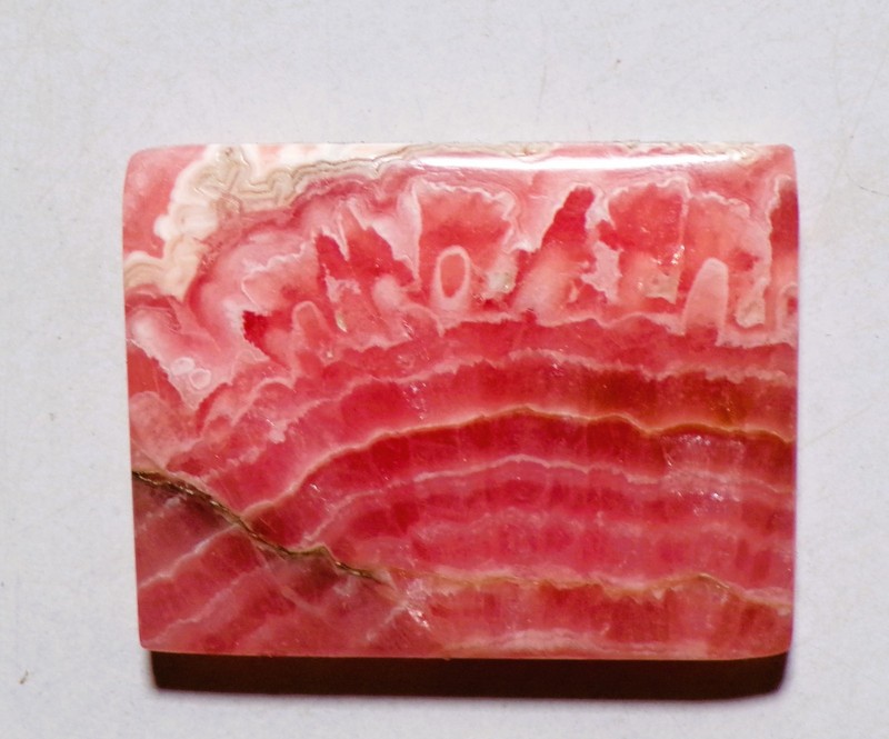 69.25 Cts Natural Rhodochrosite Cabochon Loose Gemstone 35X27X5MM 37