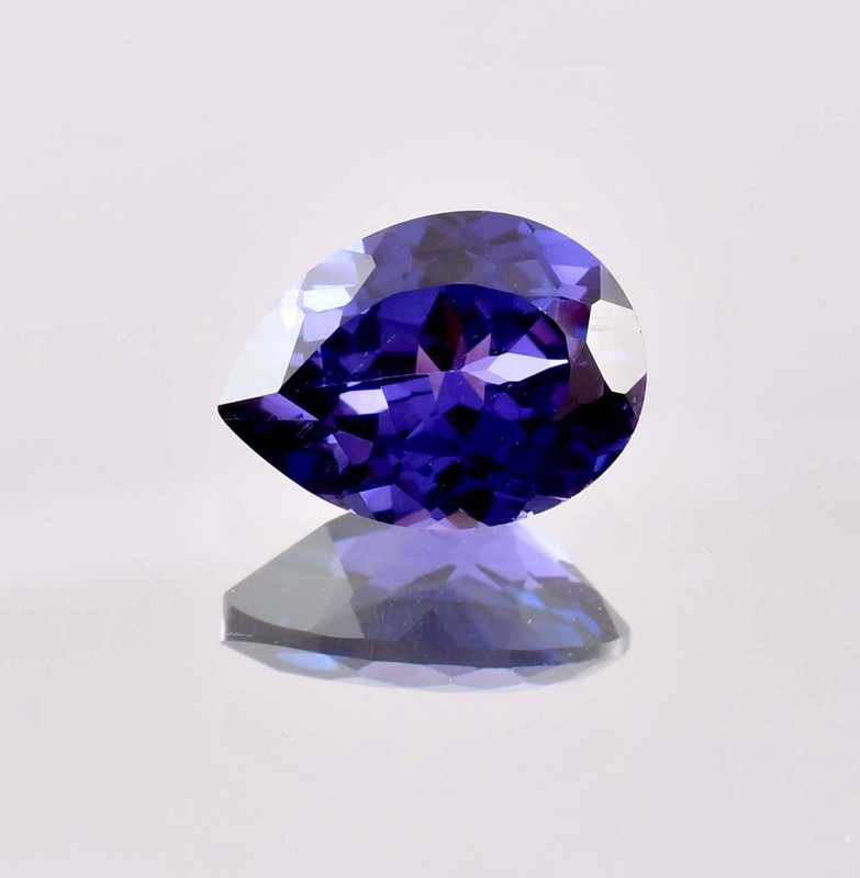 Flawless 12 x 10 MM Natural Java Plum Sapphire Loose Gemstone (GIT Certified) gallery