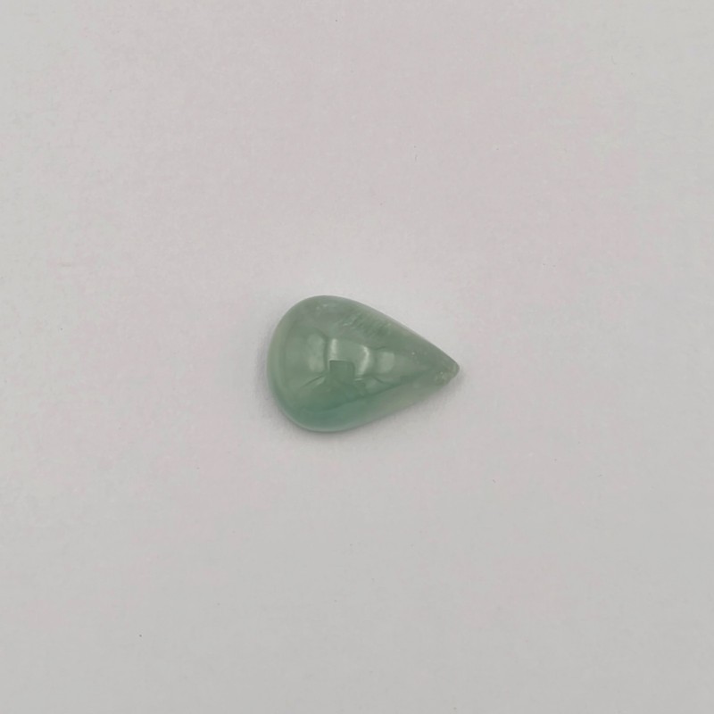Natural Prehnite 9.5 Ct Fancy Cabochon Green Gemstone 21x14mm South Africa