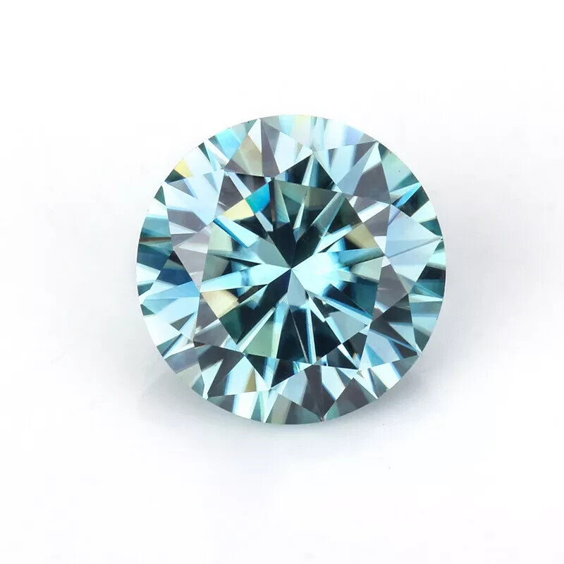 5 CT Natural Blue Diamond Round Cut VVS1 D Grade IDGL Certified 1 Free Gift T166
