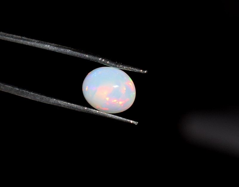Natural Ethiopian Wello Fire Opal Cabochon Loose Gemstone 8X10mm A32