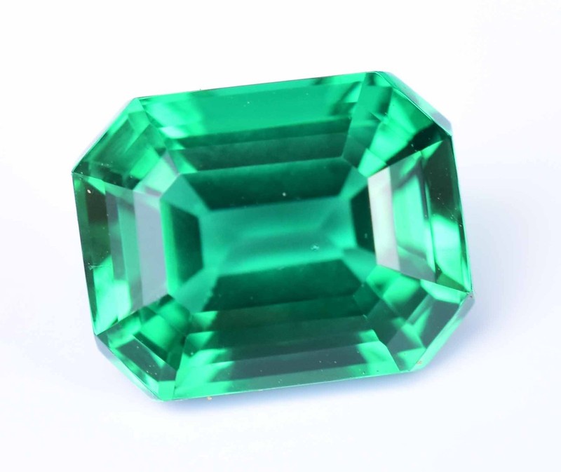 Natural Green Emerald 7.70 Ct Emerald Cut AGL Certified Stunning Loose Gemstone gallery