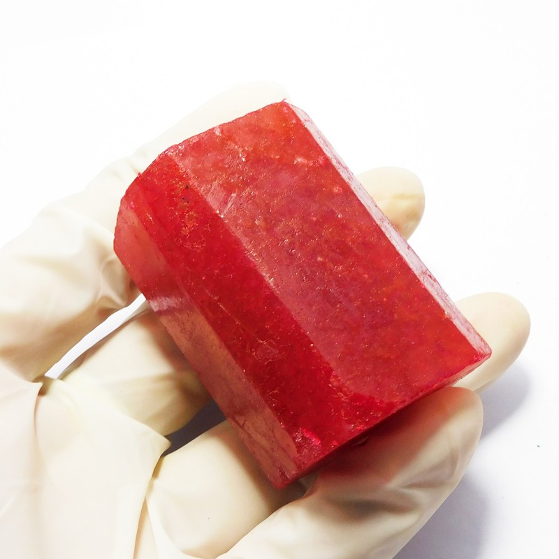 Premium Quality 108 Ct Natural Red Ruby Rough Uncut Certified Genuine Gemstone gallery