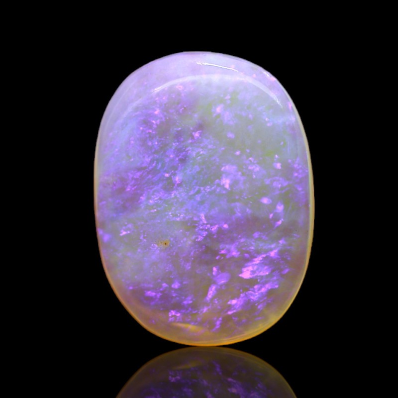 4.00 Cts Natural Fire Opal Gemstone Earrings Making Oval Cabochon 15x11x3 mm gallery