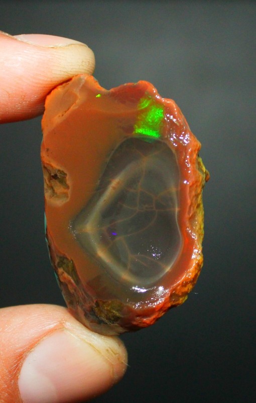 Opal Rough flashy fire loose Ethiopian large welo egg opal rare rough 75.00 Cts