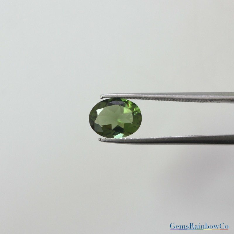 Green Tourmaline 9x7mm to 15x12mm Oval Cut Natural Loose gemstone AAA Quality gallery