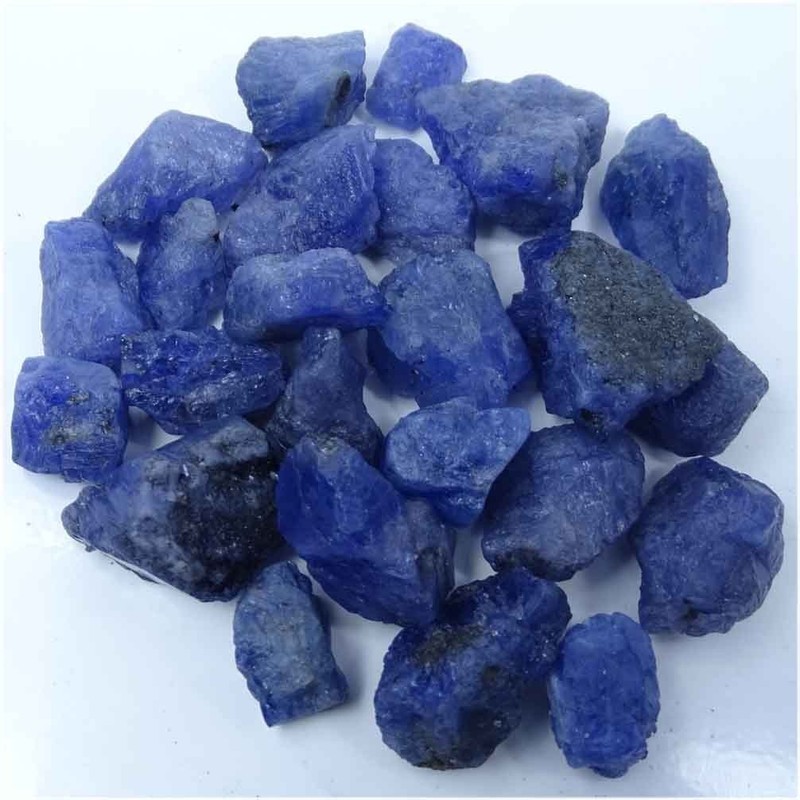 5-7 Pac . Natural Raw Tanzanite Stone. 150Cts Rough Gemstone and Crystals Lot