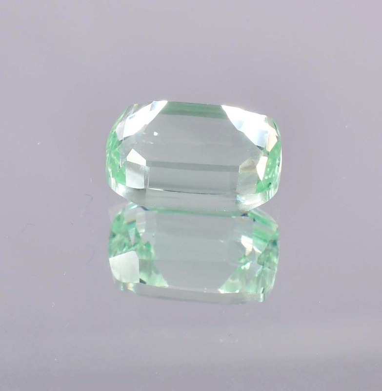 12 x 9 mm Natural Bi-Color 6.90 Ct Flawless Parti Sapphire Gemstone Certified gallery