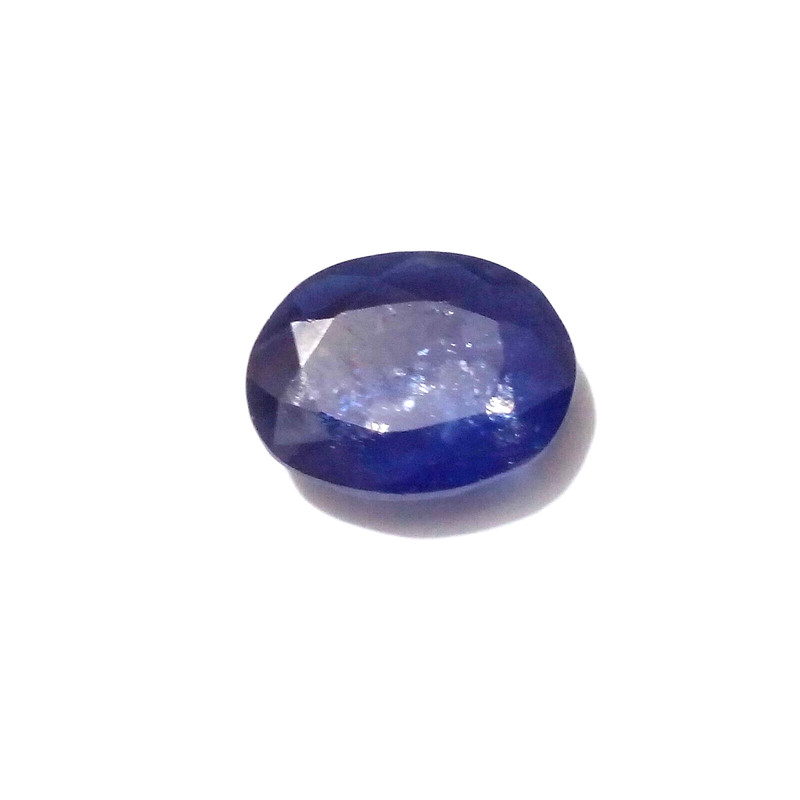 2.20 Crt Excellent Glass Field Blue Sapphire Faceted Oval Shape Loose Gemstone