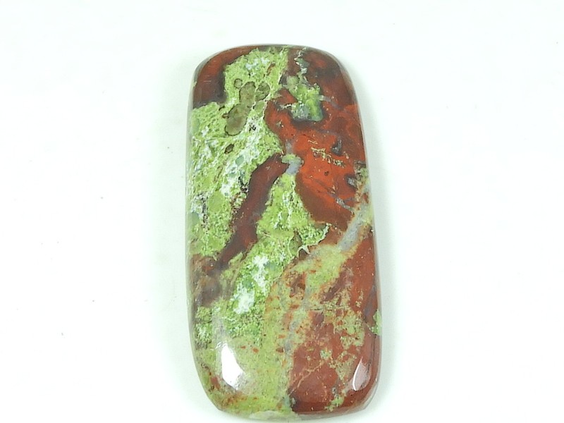 19X43X05 MM Natural Dragon Jasper Octagon Cabochon Loose Gemstone 54Cts. i096