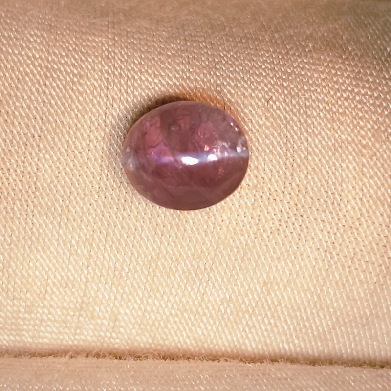 Natural Cats Eye Alexandrite Cabochon | Color Change Green | Rare Loose Gemstone gallery