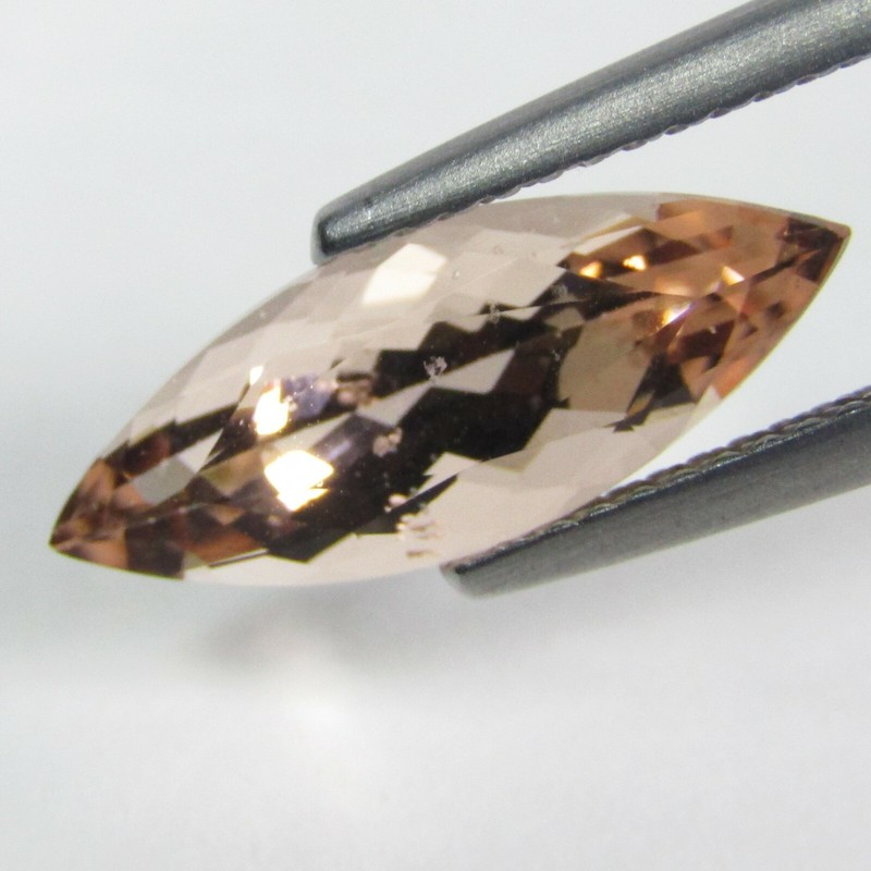 2.75Cts Elegant Natural Peach Color Morganite 16.5×6.3×5.3mm Marquise Gemstone
