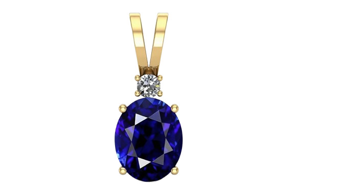 16.25 Ratti 15.00 Carat Certified A+ Natural Blue Sapphire Neelam stone 3J2
