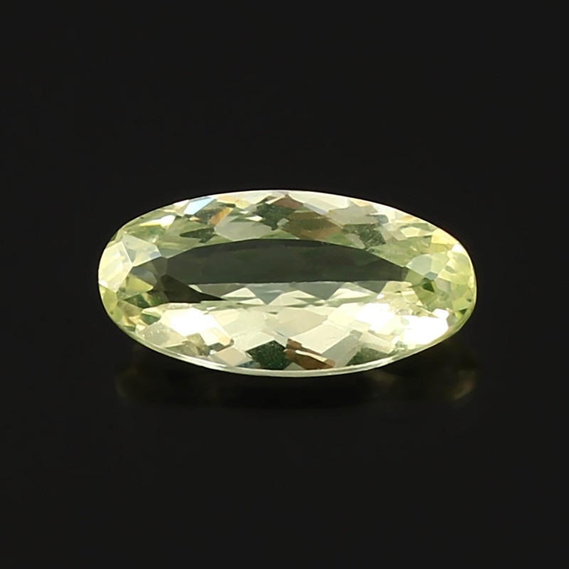 AAA Natural Flawless Ceylon Green Chrysoberyl Loose Oval Gemstone Cut 2.90 Ct