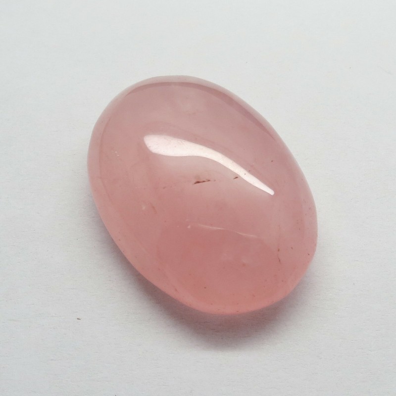 01 Natural Gemstone Rose Quartz Square 36x25x11mm Cabochon 79 Carats Loose Stone gallery