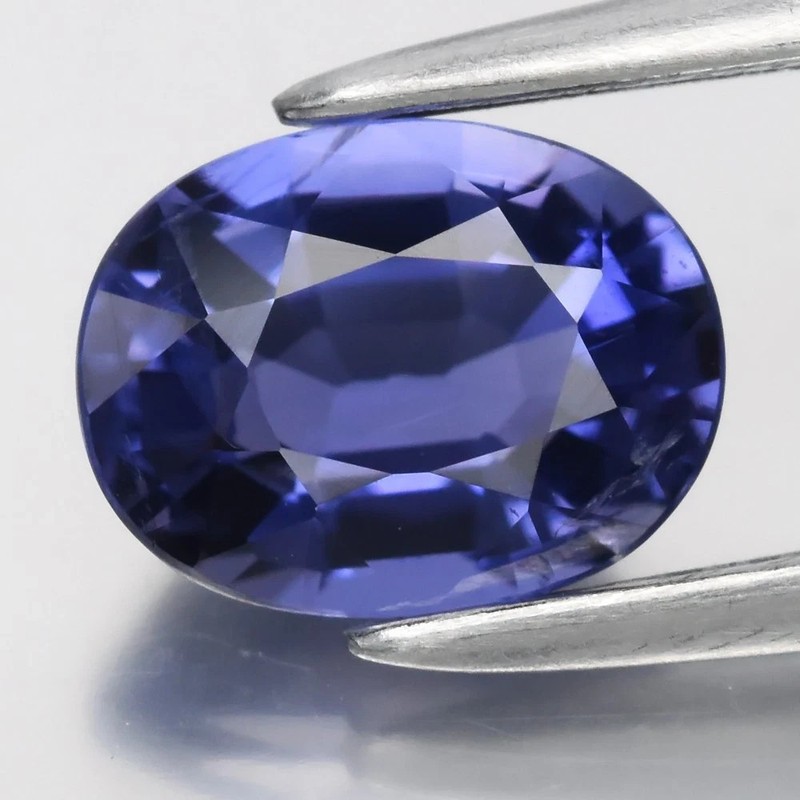 IOLITE 10X8 MM OVAL CUT ALL NATURAL A3