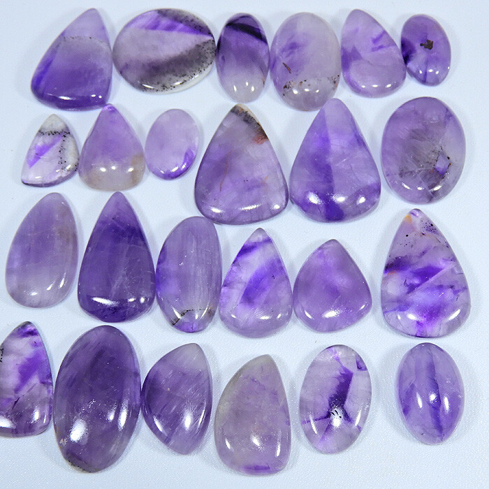 Natural Amethyst Lace agate Mix Cabochon Loose Gemstone Wholesale Lot gallery