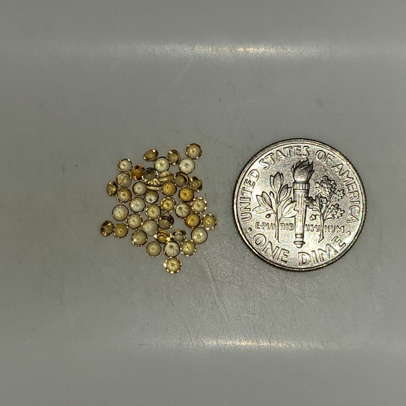 Citrine 2mm, 4mm, 5mm, 6mm Faceted Round Loose Gemstone(s) gallery