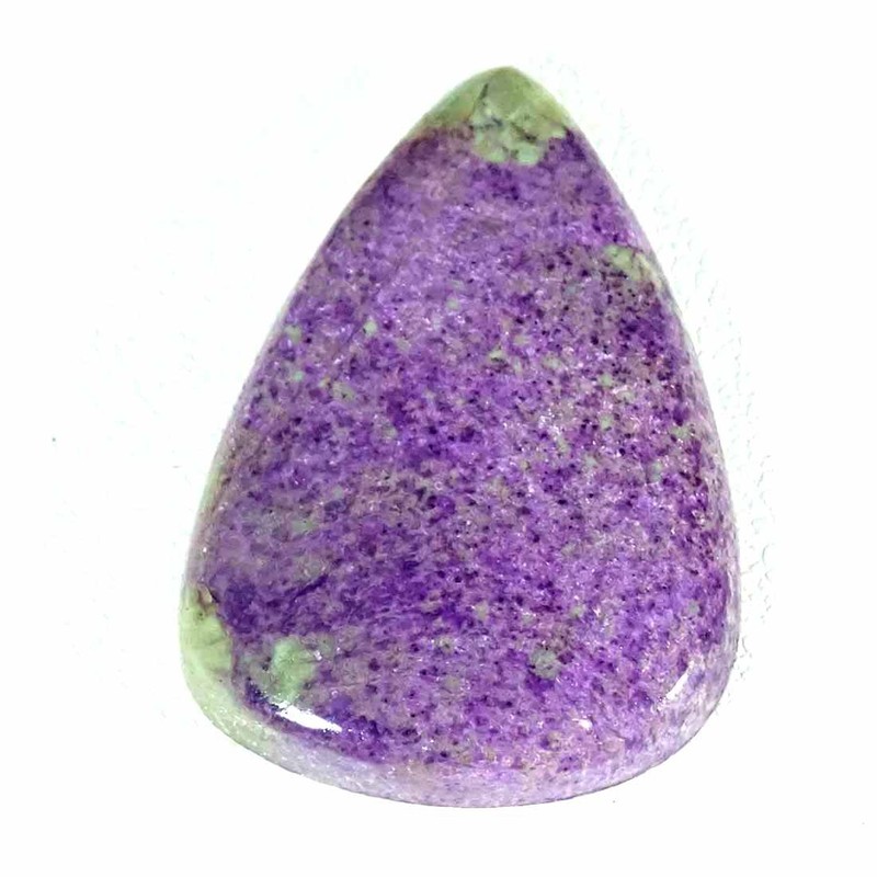 22.60Cts Natural Stichtite Pear Cabochon loose Gemstone