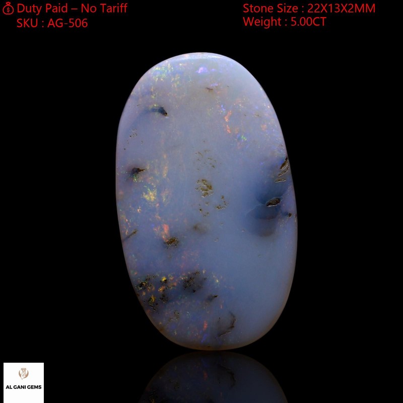 Natural Fire Opal Handcrafted Pendant Supply Oval Cabochon 5.00 Cts 22x13x2 mm