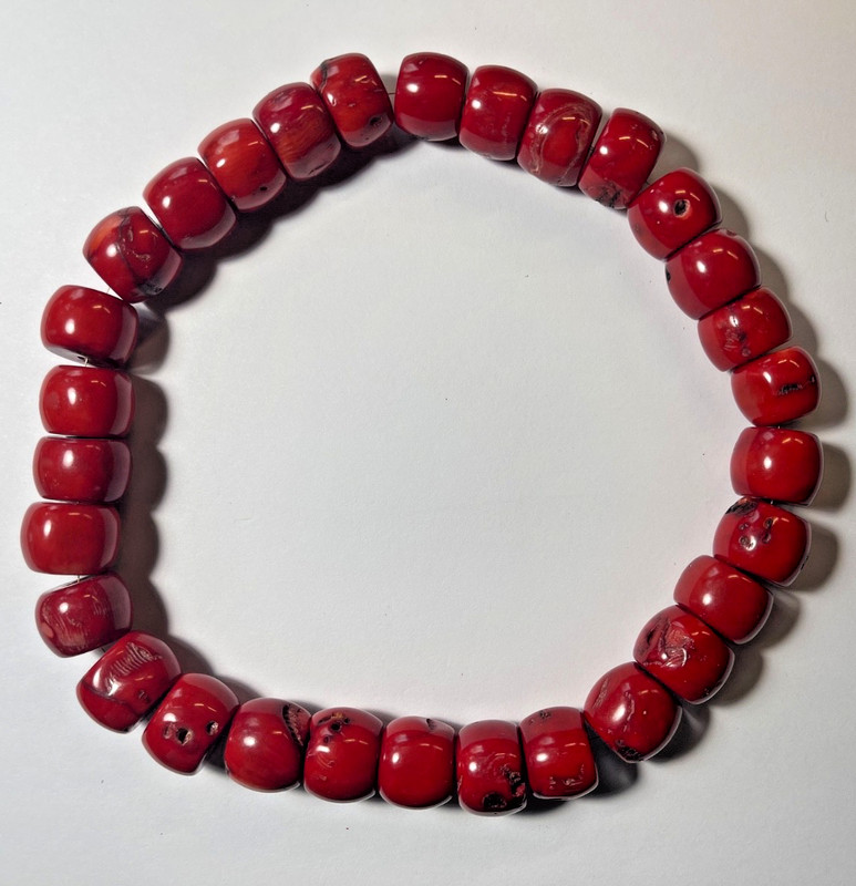 ONE 16″ STRAND RED BAMBOO ENHANCED CORAL HUGE RONDELLES 18X14 MM BELOW WHOLESALE