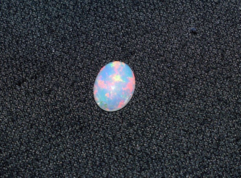 Natural Ethiopian Opal Wello Fire Opal Cabochon Gemstone 7X9mm Loose AAA 050 gallery