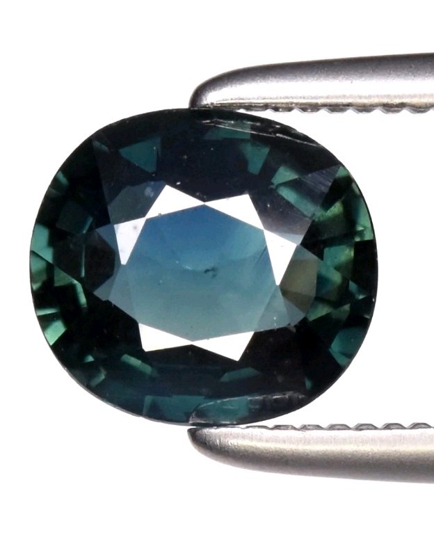 1.0 CT Natural Bluish green Sapphire loose Gemstone Heated