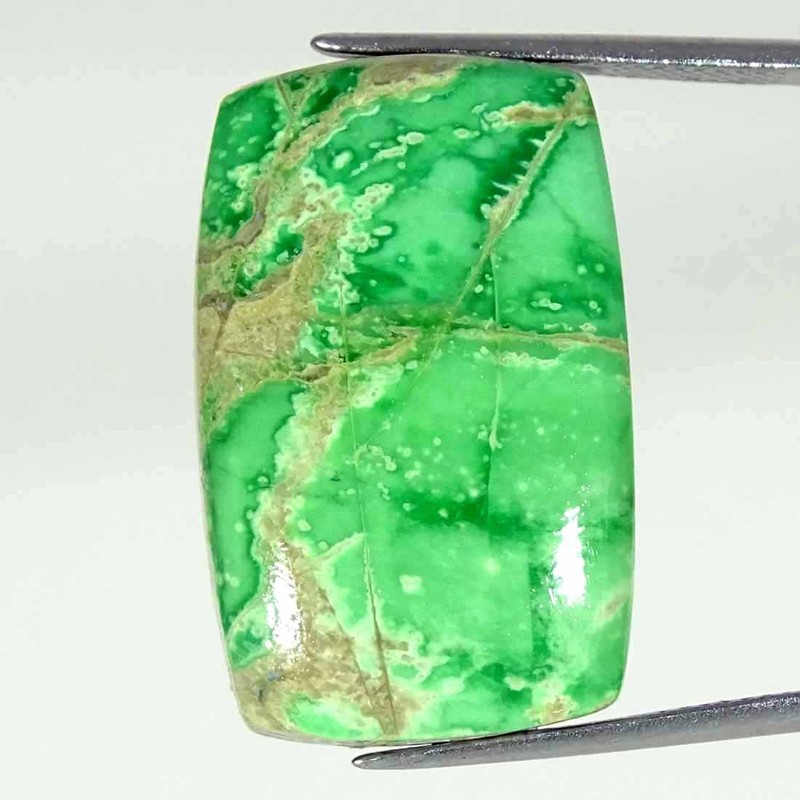 22.90Cts Natural Variscite Cushion Cabochon loose Gemstone