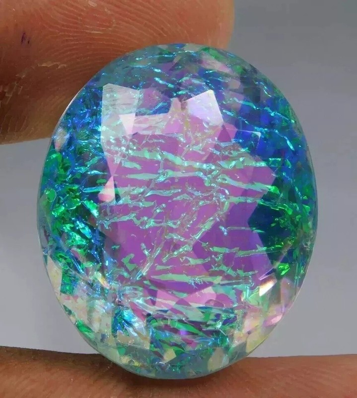 Doublet EGL Certified 50 + Ct Monarch Fire Opal Natural Oval Cut Loose Gemstone gallery