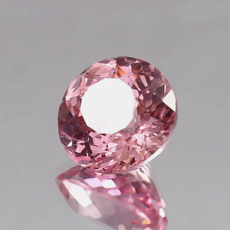 AAA Natural Ceylon Padparadscha Sapphire Round Cut Loose Gemstone 5.50 Ct