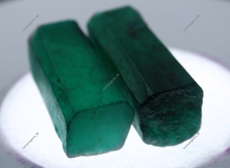 500 Ct Natural Emerald Huge Rough Earth Mined Certified Green Loose Gemstone gallery