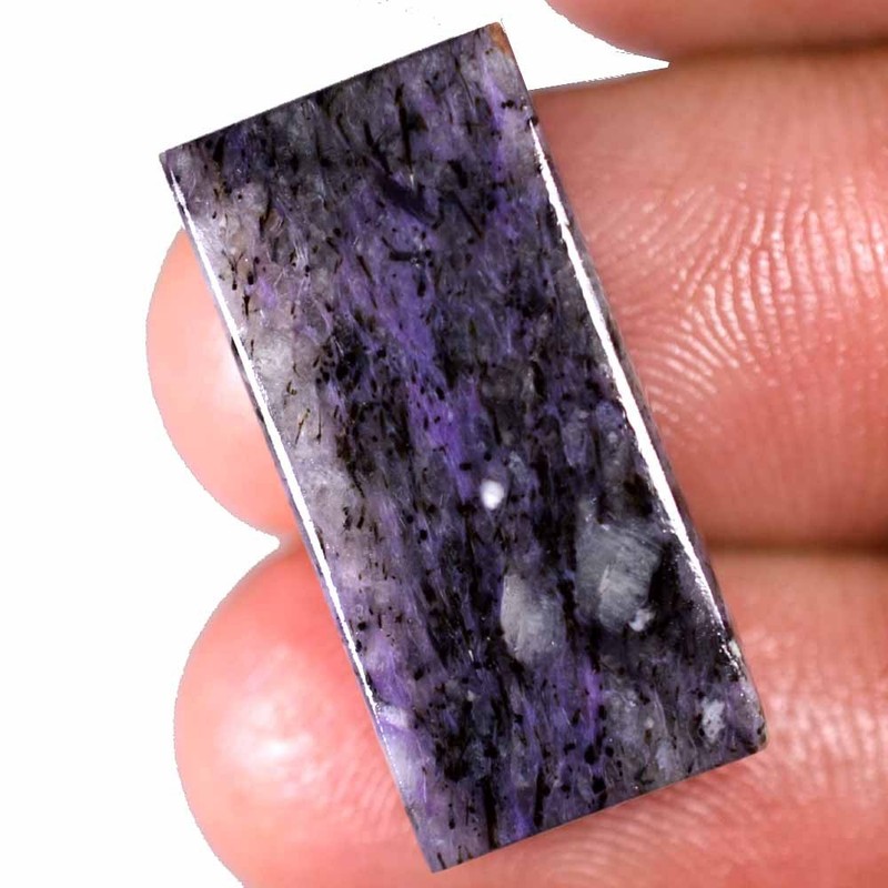 17.05 Cts 100% Natural Russian CHAROITE Cabochon Excellent Loose Gemstone GT53