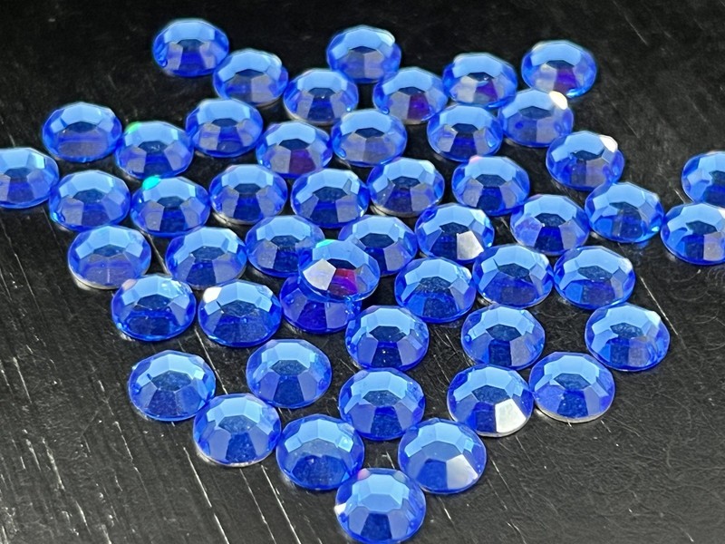 Swarovski Crystal Sapphire Art.2000 Silver Foiled 34SS SUPERIOR, 1/3 Gross 48pcs