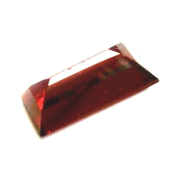BEAUTIFUL 12X6 MM RECTANGLE SHAPE 3.57 CT. GARNET, LOOSE STONE gallery