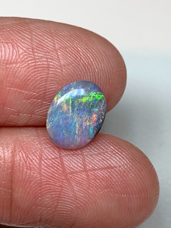 Artistic Brush. Lightning Ridge Solid Opal. 1.25 Ct gallery