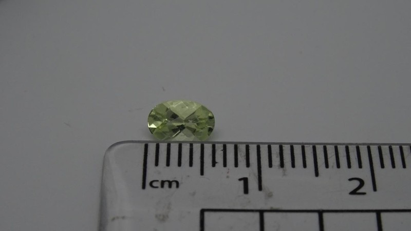 Amblygonite 0.35ct -5.9mm x 3.90mm Oval – Yellow – Brazilian Loose Gemstone (AA)