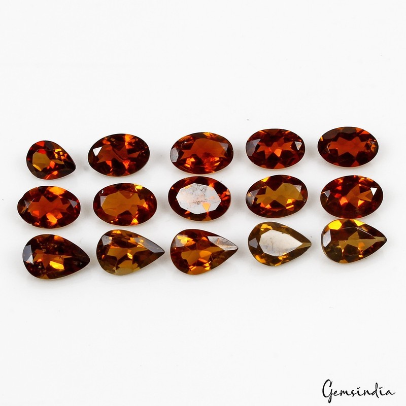 VVS 15 Pcs Natural Multi Tourmaline 4mm-6mm Mix Cut Loose Untreated Gemstones