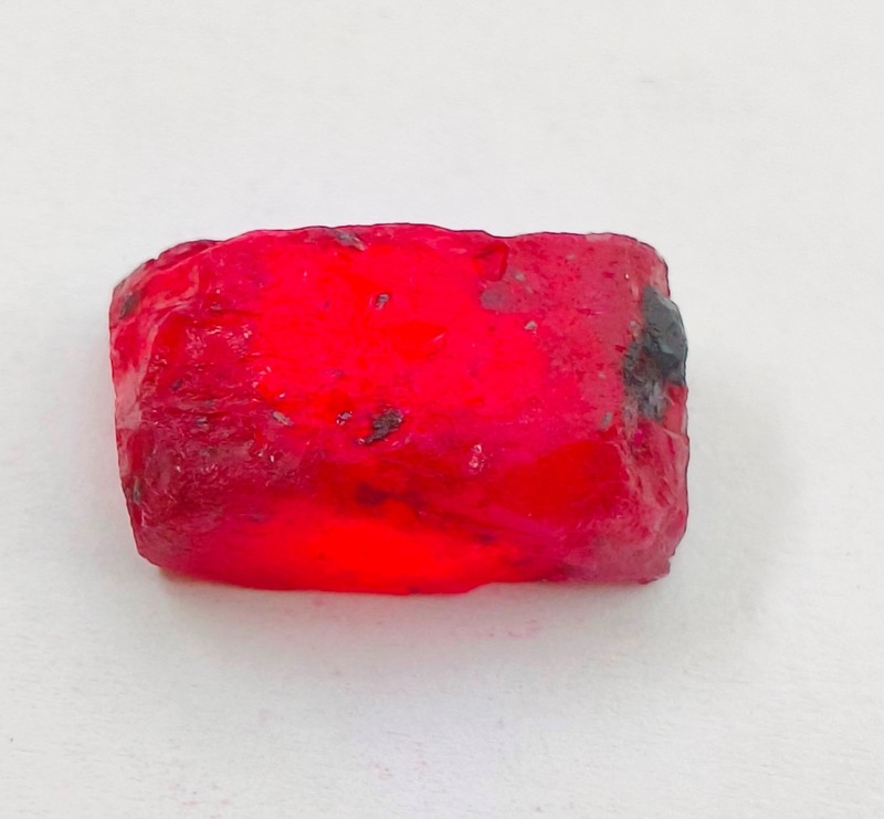 Natural Red Ruby Rough Loose Gemstone Q55-1 gallery