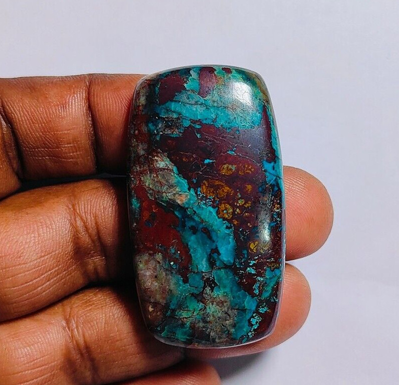 Natural Sonora Sunrise Chrysocolla Cabochon Loose Gemstone 128 Cts. ME-9781