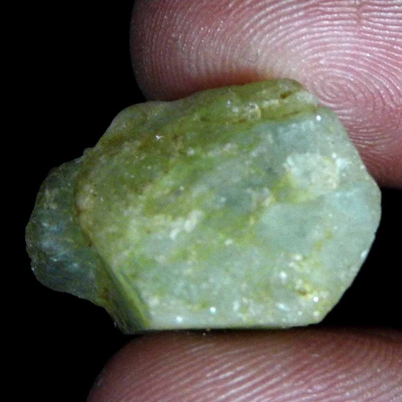 36.70 Ct Natural Aquamarine Rough Transparent 22x18x14 Loose Gemstone gallery
