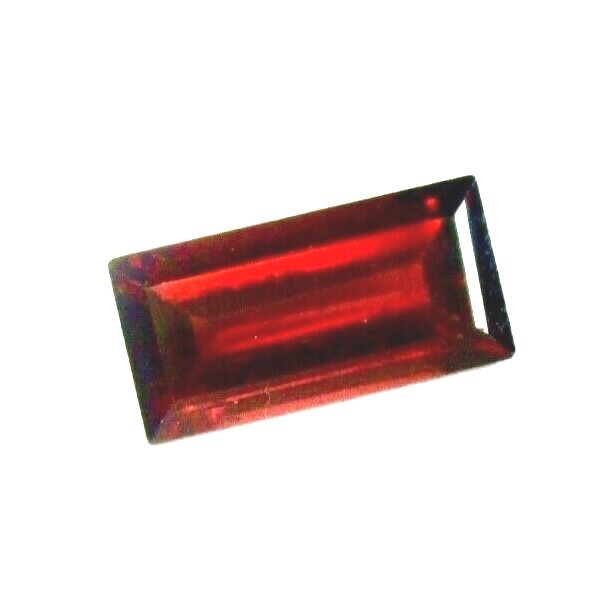 BEAUTIFUL 12X6 MM RECTANGLE SHAPE 3.57 CT. GARNET, LOOSE STONE gallery