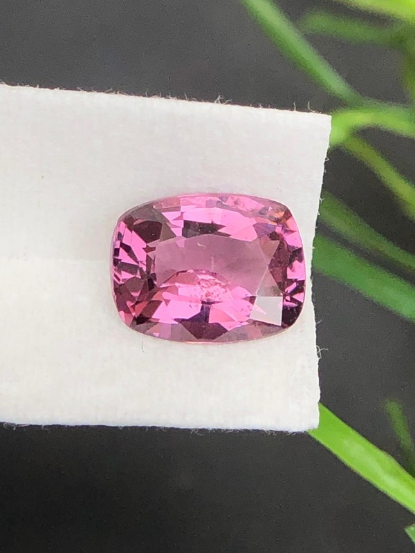 Natural Spinel Gemstone Pinkish Color Rare Cushion 6.50×5 mm Loose Gemstone