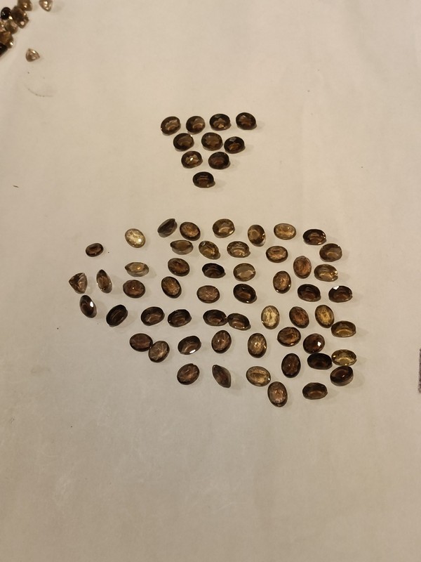 Smokey Quartz Calibrated 7x9mm 100cts. Very Good quality 100% Natural