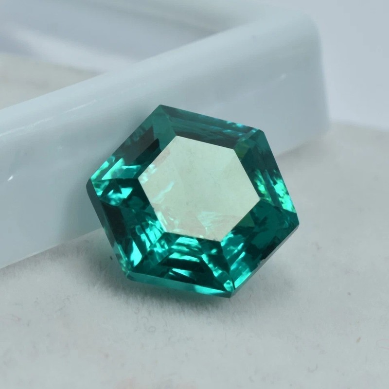 Stunning Green Garnet Fancy Cut 9-11 Ct Natural Loose Gemstone EGL Certified