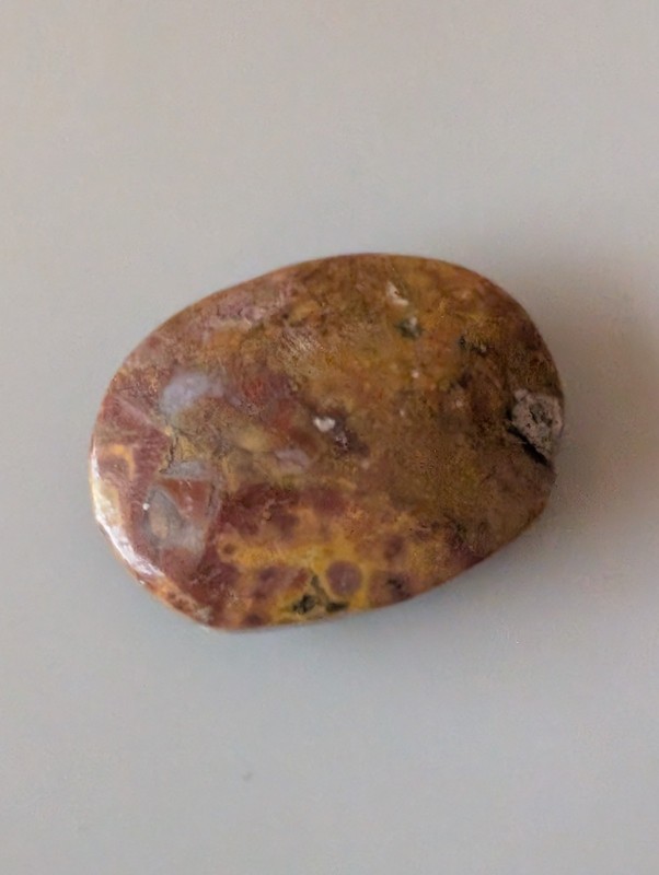 Boram Agate Oval Gemstone Cabochon Size 5cm (S2)